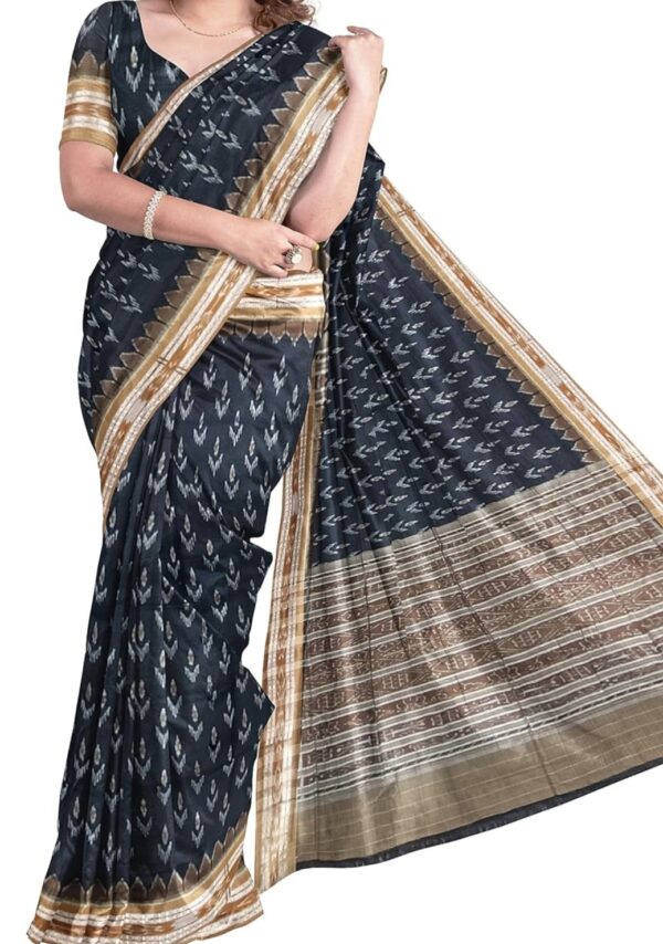 Handloom Jharaa Dehabandha Cotton Saree